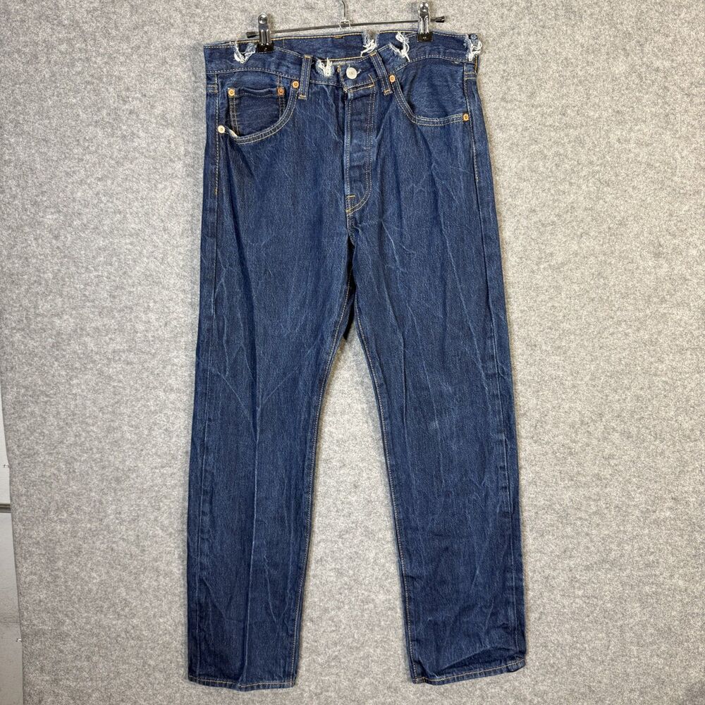 Levi Strauss & Co. 501 XX Men's Button Fly Denim Jean Pants Size 32x34